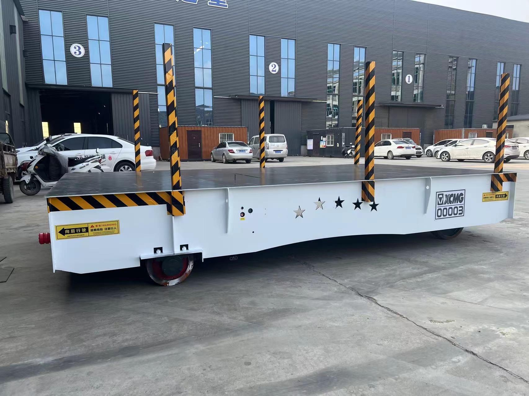Trackless Electric Platform Truck