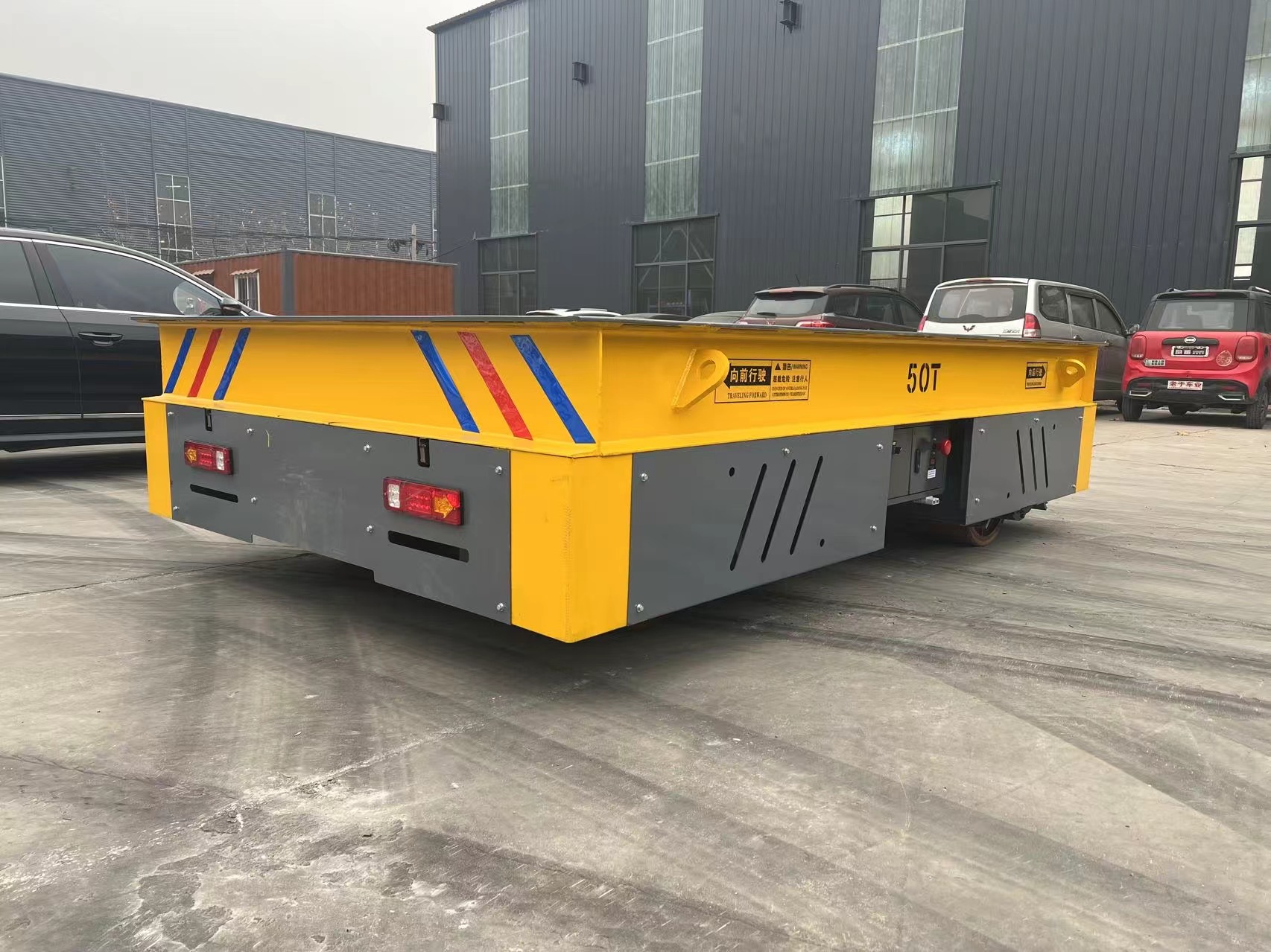Trackless Electric Platform Truck