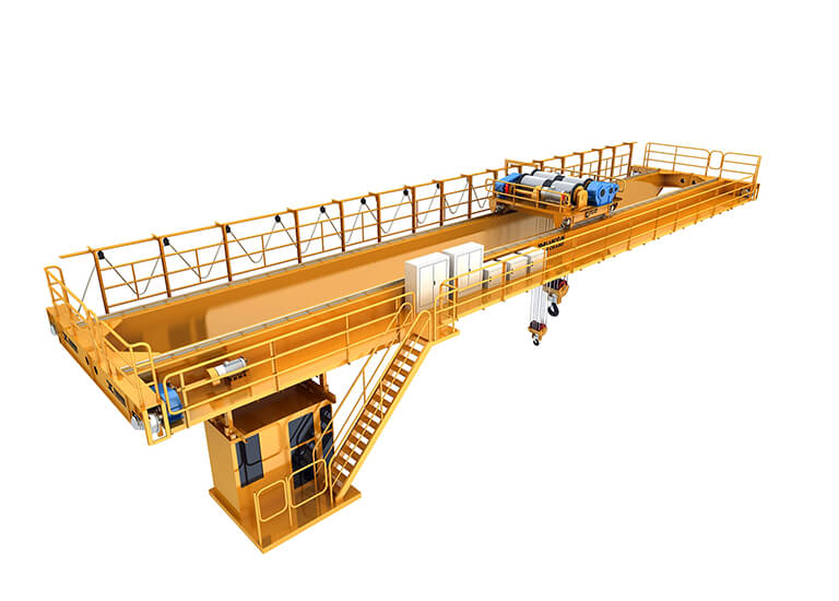 Double Girder Overhead Bridge Crane With Hook