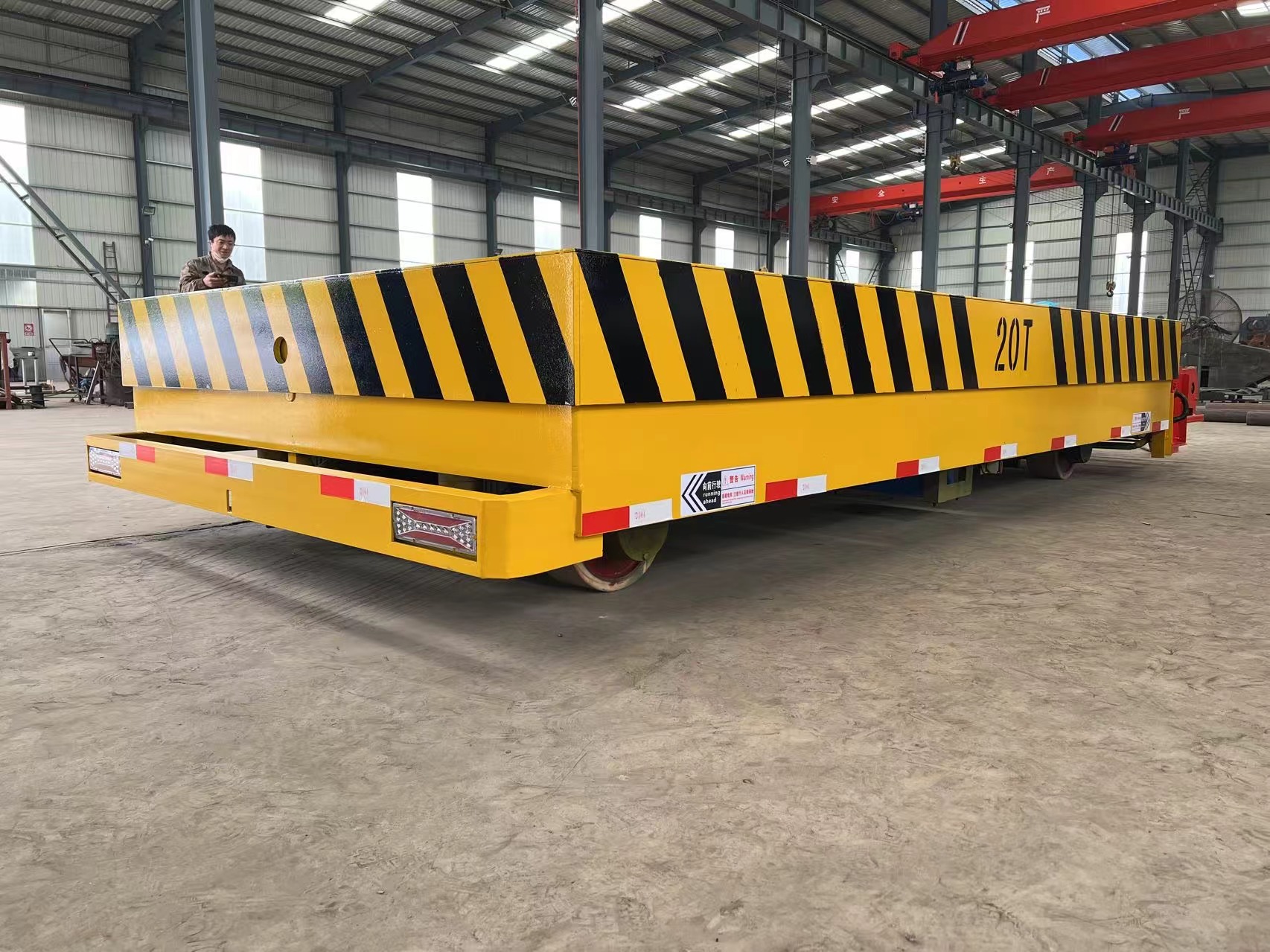 Trackless Electric Platform Truck