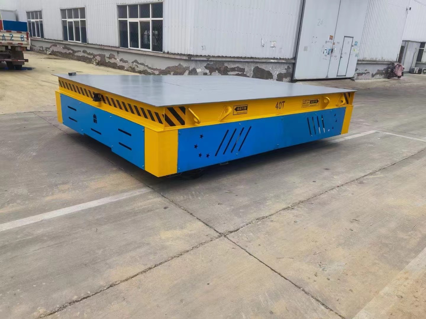 Trackless Electric Platform Truck