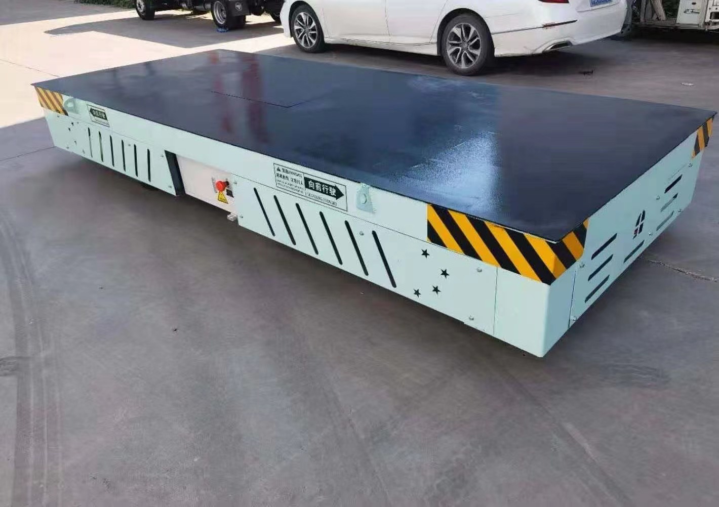 Trackless Electric Platform Truck